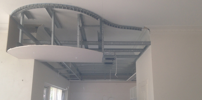 We provide full ceiling renovation
